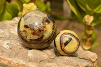 Polished Small Selected Calcite & Aragonite Spheres x 6 From Mahajanga, Madagascar - TopRock