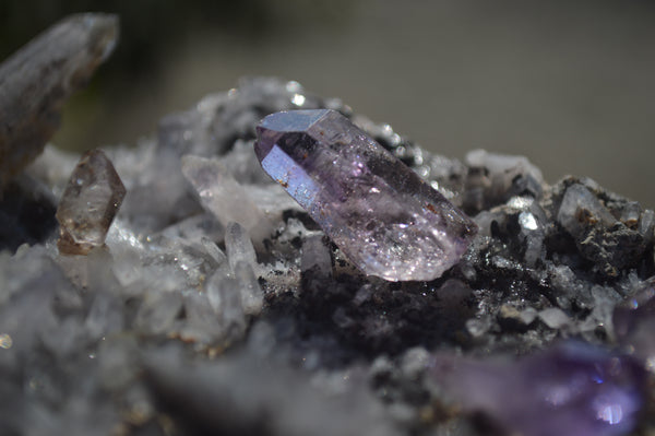 Natural Hand Made Chiredzi Amethyst Conglomerate Specimens x 3 From Chiredzi, Zimbabwe