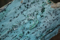 Natural Drusy Coated Chrysocolla & Malachite Dolomite Specimens x 3 From Likasi, Congo