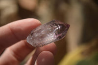 Natural Smokey Window Amethyst Crystals  x 35 From Chiredzi, Zimbabwe