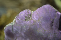 Polished One Side Polished Purpurite Free Forms x 3 From Erongo, Namibia