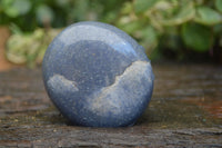 Polished Blue Lazulite Palm Stones  x 12 From Madagascar - Toprock Gemstones and Minerals 