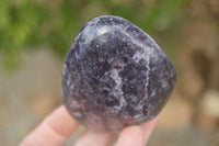 Polished Purple Lepidolite Standing Free Forms  x 6 From Zimbabwe - Toprock Gemstones and Minerals 