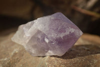 Natural Single Jacaranda Amethyst Crystals x 12 From Mumbwe, Zambia