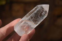 Polished Clear Quartz Crystal Points x 12 From Madagascar