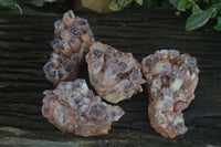 Natural Sugar Amethyst Clusters  x 4 From Zambia - Toprock Gemstones and Minerals 