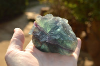 Natural Selected Watermelon Fluorite Cobbed Pieces x 30 From Uis, Namibia - TopRock