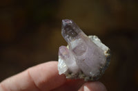 Natural Skeletal Amethyst Crystals  x 35 From Chiredzi, Zimbabwe