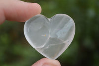 Polished Small Girasol Pearl Quartz Hearts  x 20 From Ambatondrazaka, Madagascar - Toprock Gemstones and Minerals 