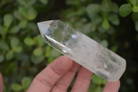 Polished Clear Quartz Crystal Points x 12 From Madagascar