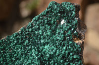 Natural Crystalline Malachite Specimens  x 2 From Congo