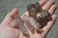 Natural Man Made Conglomerate Amethyst Specimens  x 17 From Chiredzi, Zimbabwe - Toprock Gemstones and Minerals 