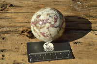 Polished Pink Tourmaline Rubellite Spheres x 3 From Madagascar - TopRock