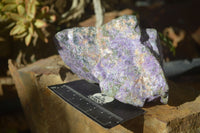 Natural Rough Stichtite & Serpentine Specimens x 4 From Barberton, South Africa