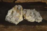 Natural Spirit Quartz Clusters x 2 From Boekenhouthoek, South Africa