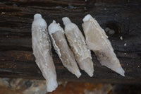 Natural Drusi Quartz Coated Calcite Crystals  x 12 From Alberts Mountain, Lesotho - Toprock Gemstones and Minerals 