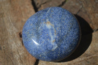 Polished Blue Lazulite Palm Stones  x 12 From Madagascar - Toprock Gemstones and Minerals 