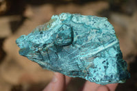 Natural Rough Shattuckite Cobbed Specimens x 6 From Kaokoveld, Namibia