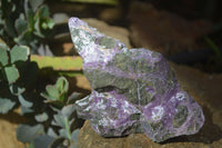 Natural Rough Stichtite & Serpentine Specimens x 4 From Barberton, South Africa