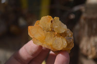 Natural Limonite Quartz Clusters x 24 From Solwezi, Zambia