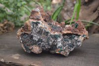 Natural Rare Ball Malachite On Drusy Quartz & Dolomite Specimen x 1 From Kambove, Congo