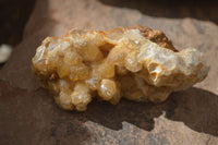 Natural Limonite Quartz Clusters x 24 From Solwezi, Zambia