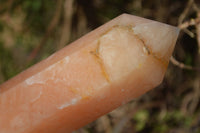 Polished Orange Twist Calcite Tower x 1 From Maevantanana, Madagascar