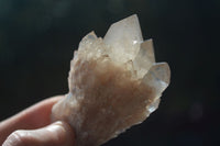 Natural White Phantom Smokey Quartz Crystal Specimens  x 12 From Luena, Congo - Toprock Gemstones and Minerals 