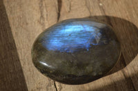 Polished  Flashy Labradorite Palm Stones  x 12 From Madagascar