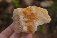 Natural Limonite Quartz Clusters x 24 From Solwezi, Zambia