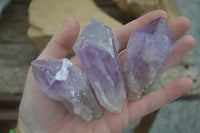 Natural Jacaranda Amethyst Crystals & Clusters  x 14 From Mumbwa, Zambia - Toprock Gemstones and Minerals 