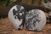 Polished Tourmalinated Quartz Standing Free Forms  x 4 From Namibia - TopRock