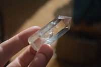 Polished Wispy Phantom Smokey Quartz Points x 24 From Madagascar