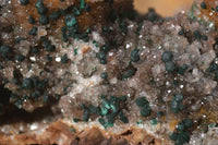 Natural Rare Ball Malachite On Drusy Quartz & Dolomite Specimen x 1 From Kambove, Congo