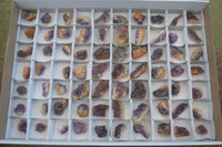 Natural Mini Dark Purple Amethyst Specimens  x 70 From Zambia - Toprock Gemstones and Minerals 