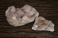 Natural Spirit Amethyst Quartz Clusters x 2 From Boekenhouthoek, South Africa