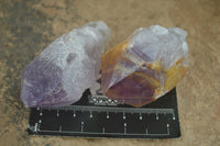 Natural Jacaranda Amethyst Crystals & Clusters  x 14 From Mumbwa, Zambia - Toprock Gemstones and Minerals 