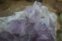 Natural Large Jacaranda Amethyst Crystal Cluster  x 1 From Mumbwa, Zambia - Toprock Gemstones and Minerals 