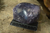 Polished Purple Lepidolite Free Forms  x 3 From Zimbabwe - Toprock Gemstones and Minerals 