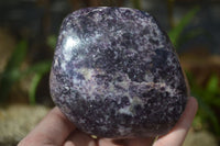 Polished Purple Lepidolite Free Forms  x 3 From Zimbabwe - Toprock Gemstones and Minerals 