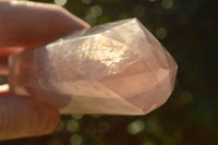 Polished Gemmy Double Terminated Rose Quartz Points x 5 From Ambatondrazaka, Madagascar - TopRock