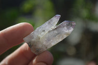 Natural Skeletal Smokey Amethyst Crystals  x 12 From Chiredzi, Zimbabwe