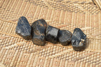 Natural Black Tourmaline Schorl Pieces  x 35 From Zambia - TopRock