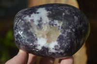 Polished Purple Lepidolite Free Forms  x 3 From Zimbabwe - Toprock Gemstones and Minerals 