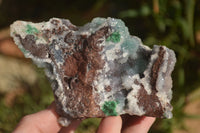 Natural Drusy Coated Ball Malachite On Dolomite Matrix Specimens  x 2 From Likasi, Congo