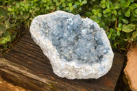 Natural Extra Large Blue Celestite Geode Specimen  x 1 From Sakoany, Madagascar