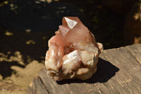 Natural Red Hematoid Phantom Quartz Clusters  x 2 From Karoi, Zimbabwe - TopRock