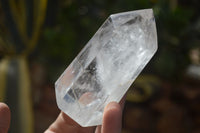 Polished Clear Quartz Crystal Points x 6 From Madagascar