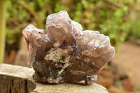 Natural Multi Terminated Smokey Quartz Floater Crystal Specimen  x 1 From Mt. Mulanje, Malawi - TopRock