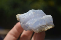 Natural Blue Lace Agate Geode Specimens  x 12 From Malawi - TopRock